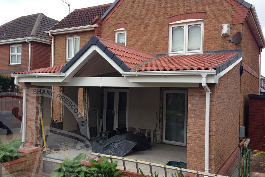 Pictures of home extension by shane prescott 